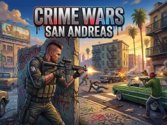 Lojë Crime Wars San Andreas në internet