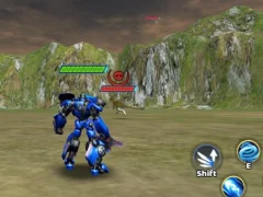 Lojë Jurassic Dinosaur Mech Battle në internet