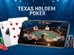 Lojë Texas Holdem Poker në internet