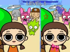 Lojë Sprunki and Squid Game Difference në internet