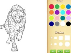 Lojë Wild Animals Coloring Book në internet