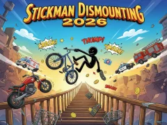 Lojë Stickman Dismounting 2026 në internet