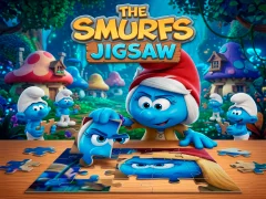 Lojë The Smurfs Jigsaw në internet