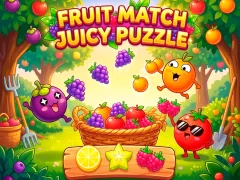 Lojë Fruit Match Juicy Puzzle në internet