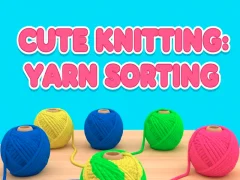 Lojë Cute Knitting: Yarn Sorting në internet