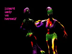 Lojë Lizard Lady vs Herself në internet