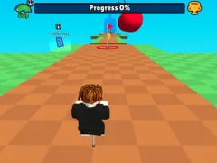 Lojë Obby Pogo Parkour! në internet