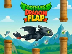Lojë Toothless Dragon Flap në internet