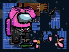 Lojë Crewmates &  Impostors Jigsaw në internet