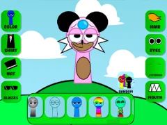 Lojë Sprunki Character Maker OC në internet