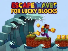 Lojë Escape Waves for Lucky Blocks në internet