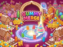 Lojë Gummy Merge në internet
