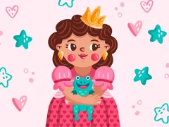 Lojë The Frog Prince Jigsaw në internet
