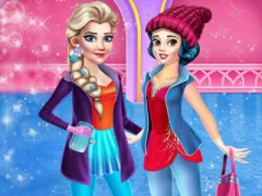 Lojë Princess Winter Activities në internet