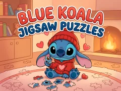 Lojë Blue Koala Jigsaw Puzzles në internet