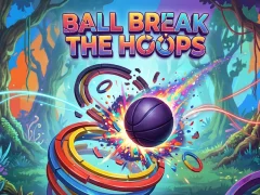 Lojë Ball Break The Hoops në internet