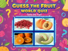 Lojë Guess The Fruit World Quiz në internet