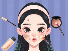 Lojë Skincare ASMR Makeover në internet