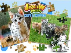 Lojë Jigsaw Puzzle Cats & Kitten në internet