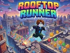 Lojë rooftop runner në internet