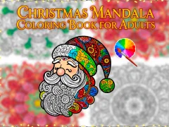 Lojë Christmas Mandala Coloring Book for Adults në internet