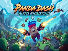 Lojë Panda Dash Auto Shooting në internet
