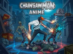Lojë Chainsaw Man Anime në internet