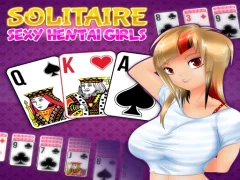 Lojë Solitaire Manga Girls në internet