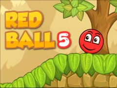 Lojë Red Bounce Ball 5 në internet