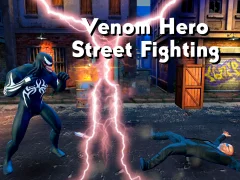 Lojë Venom Hero Street Fighting në internet