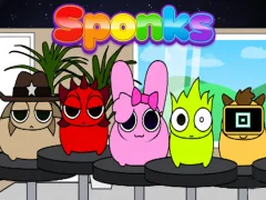 Lojë Sponks në internet