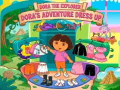 Lojë Dora The explorer Dora's Adventure Dress Up në internet