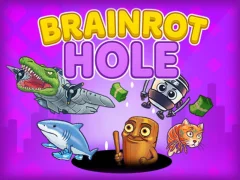 Lojë Brainrot Hole në internet