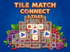 Lojë Tile Match Connect 3 Tiles në internet