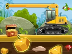 Lojë Gold Truck Crane në internet