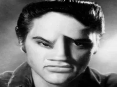 Lojë Elvis Funny Face në internet