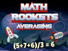 Lojë Math Rockets Averaging në internet