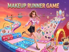 Lojë Makeup Runner Game në internet