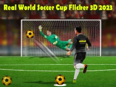 Lojë Real World Soccer Cup Flicker 3D 2023 në internet