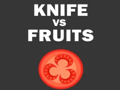 Lojë Knife vs Fruits në internet