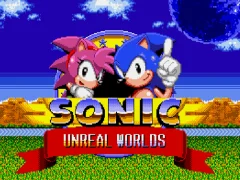 Lojë Sonic Unreal Worlds në internet