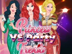 Lojë Princess vs Party Trends në internet