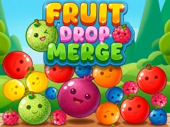 Lojë Fruit Drop Merge në internet