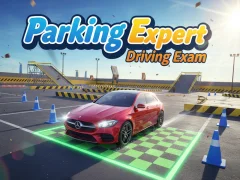 Lojë Parking Expert: Driving Exam në internet
