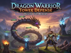 Lojë Dragon Warrior Tower Defense në internet