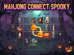 Lojë Mahjong Connect Spooky në internet