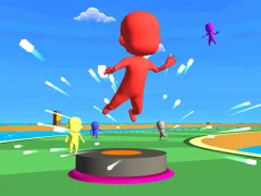 Lojë Bouncy Race 3d në internet