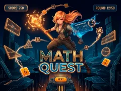 Lojë MathQuest në internet