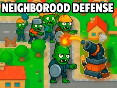 Lojë Neighborhood Defense në internet
