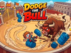 Lojë Dodge the Bull në internet